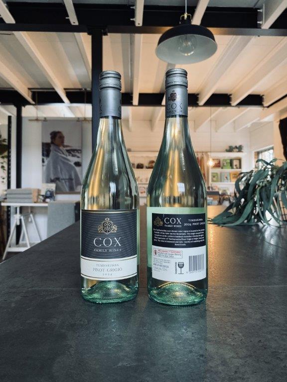 Cox Family Wines - Tumbarumba, Pinot Grigio 2024 (750ml)