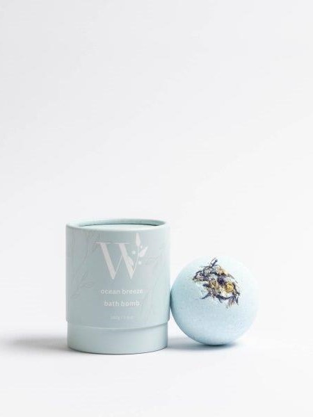 Wheelers Hill Soaps - Bath Bomb, Ocean Breeze (160g) - Image 3