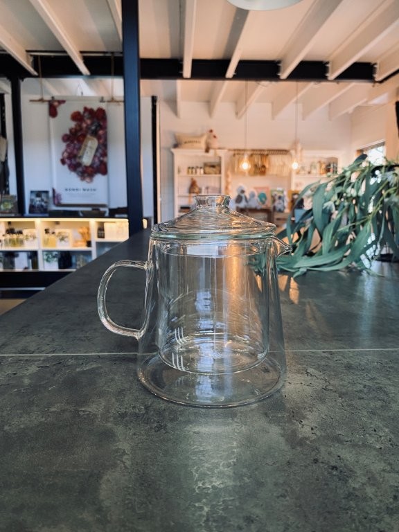 ZuHause - Double Wall Glass Teapot (900ml)