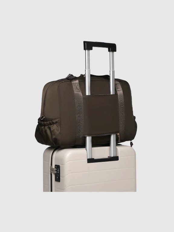 Louenhide - Jenn Nylon Travel Bag, Chocolate - Image 3